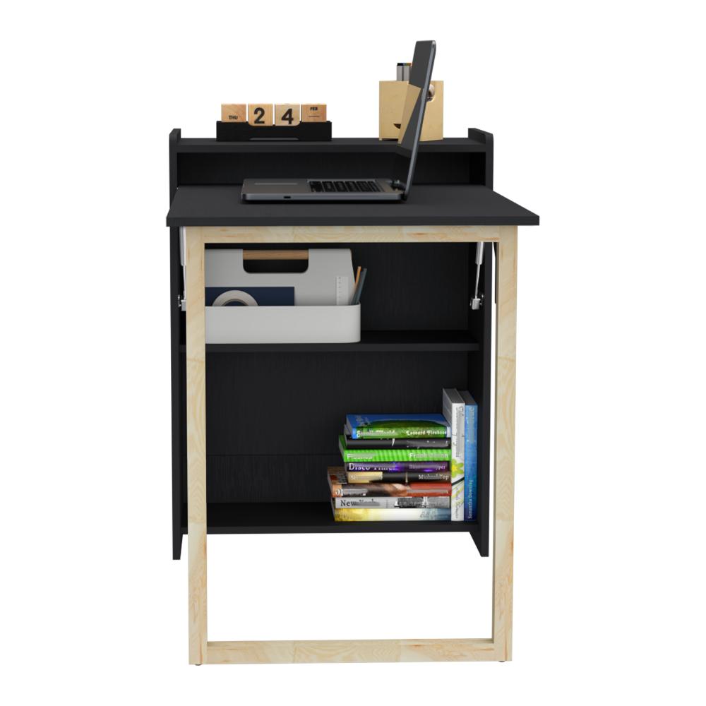 Escritorio Plegable Lesli, Wengue (vista 4)
