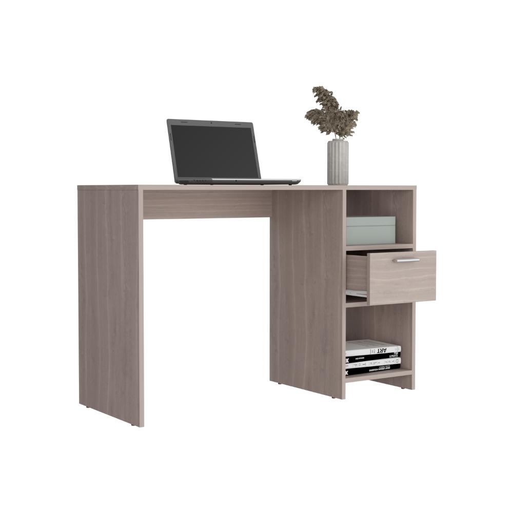 Escritorio Malasia, Bardolino, con Un Cajón Archivador y Dos Entrepaños (vista 3)