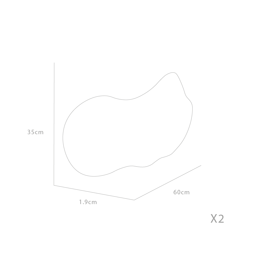 Espejo Nova, Diseño Irregular (vista 11)