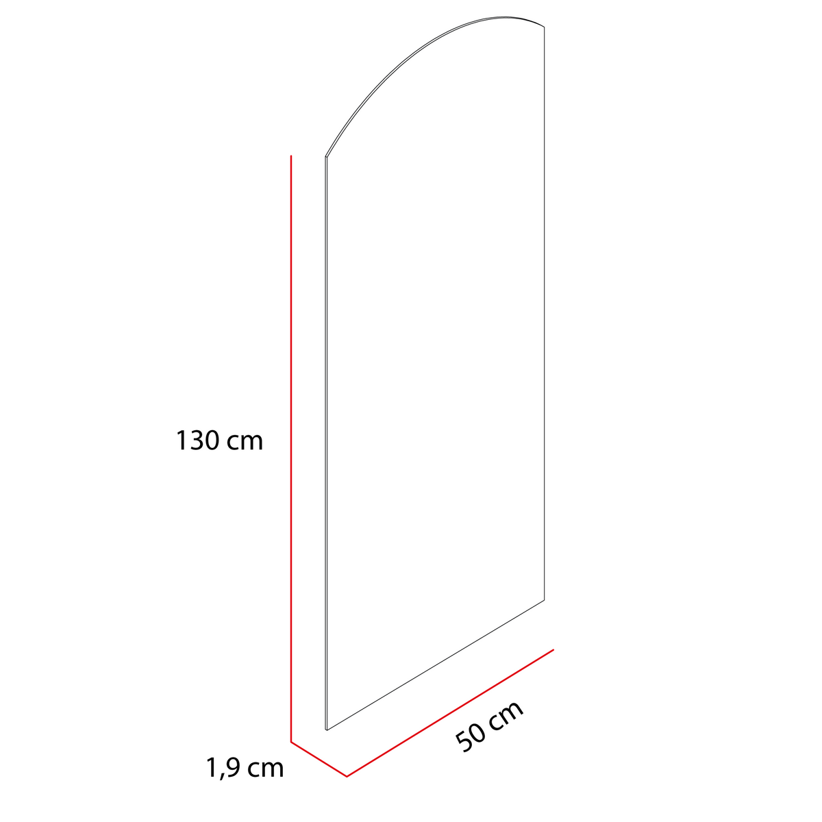Espejo Oporto, con Forma Rectangular (vista 5)