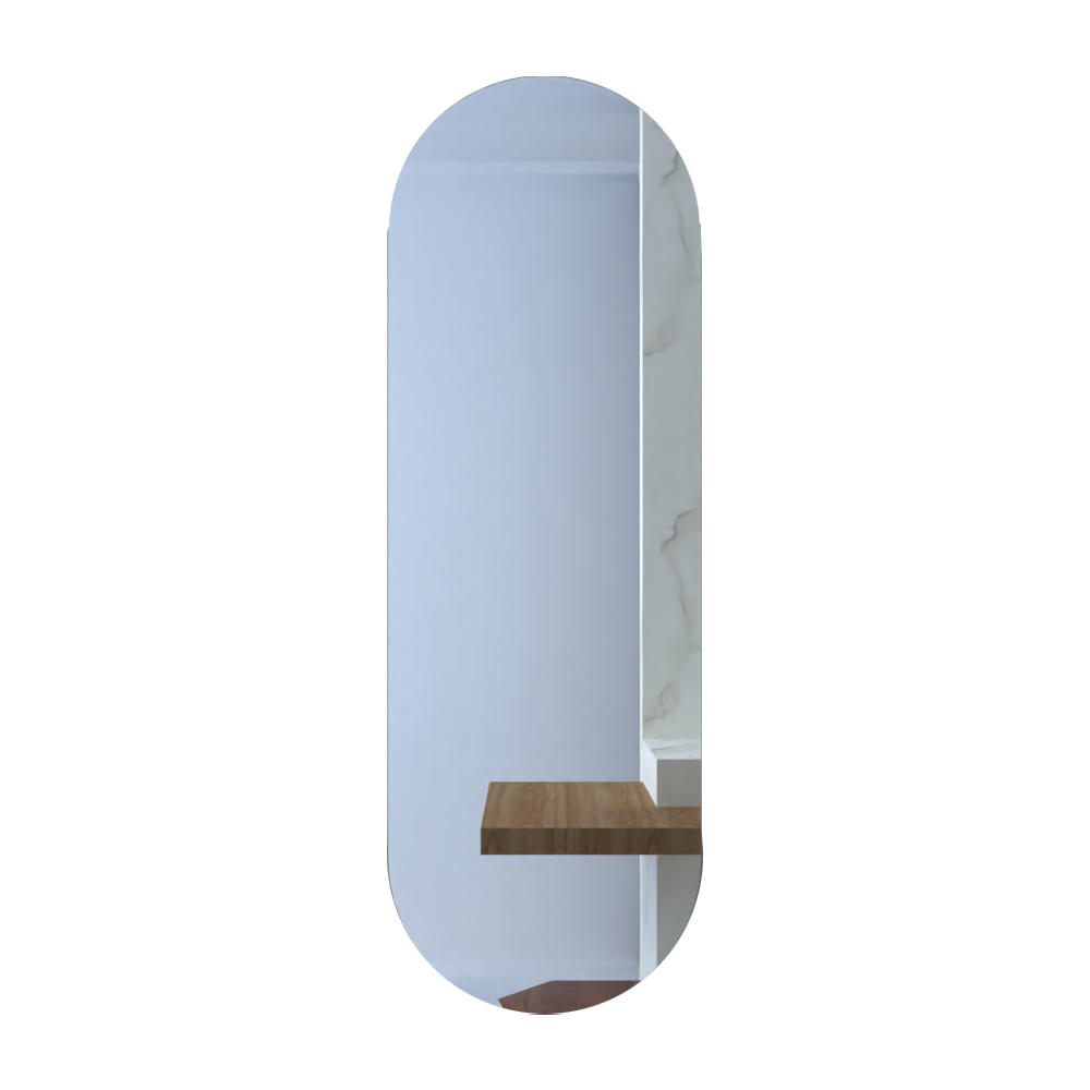 Espejo Lucera, con forma rectangular
