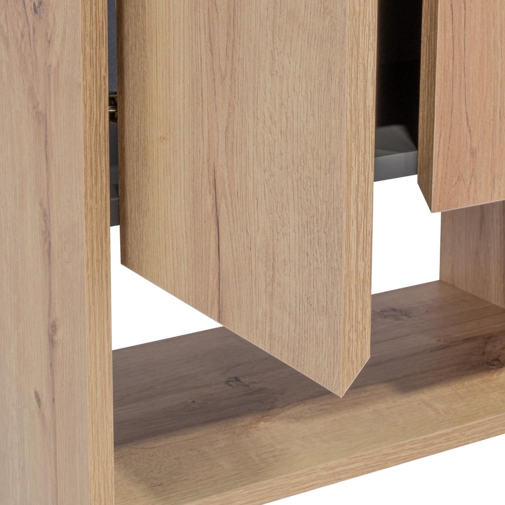 Botiquin Para Baño Ventus Con Espejo, Duna Y Plomo (vista 12)