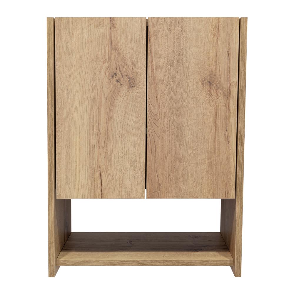 Botiquin Para Baño Ventus Con Espejo, Duna Y Plomo (vista 3)