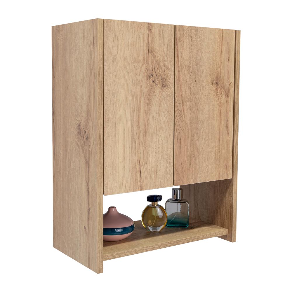 Botiquin Para Baño Ventus Con Espejo, Duna Y Plomo (vista 8)