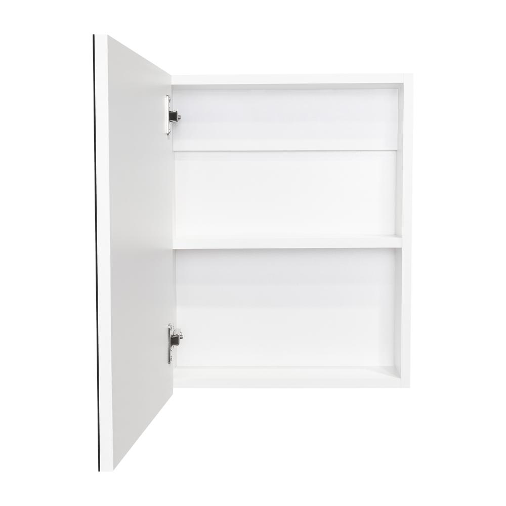 Gabinete de Baño Lumo, Blanco, con Puerta Espejo y Dos Entrepaños Para Ubicar Objetos (vista 5)
