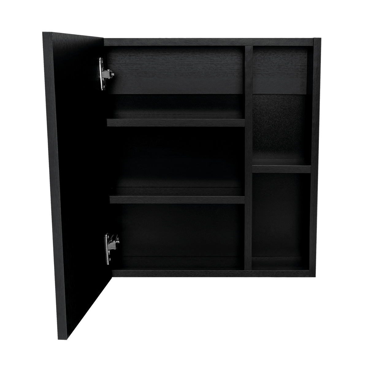 Gabinete de Baño Labell, Wengue, con Puerta y Entrepaños (vista 4)