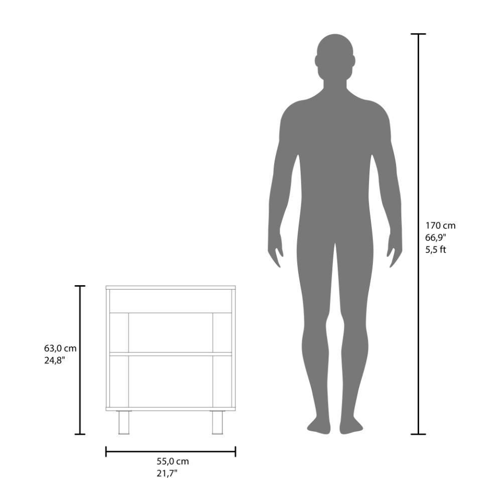 Mueble Para Lavamanos Marlo, Dos Puertas-  Blanco (vista 7)