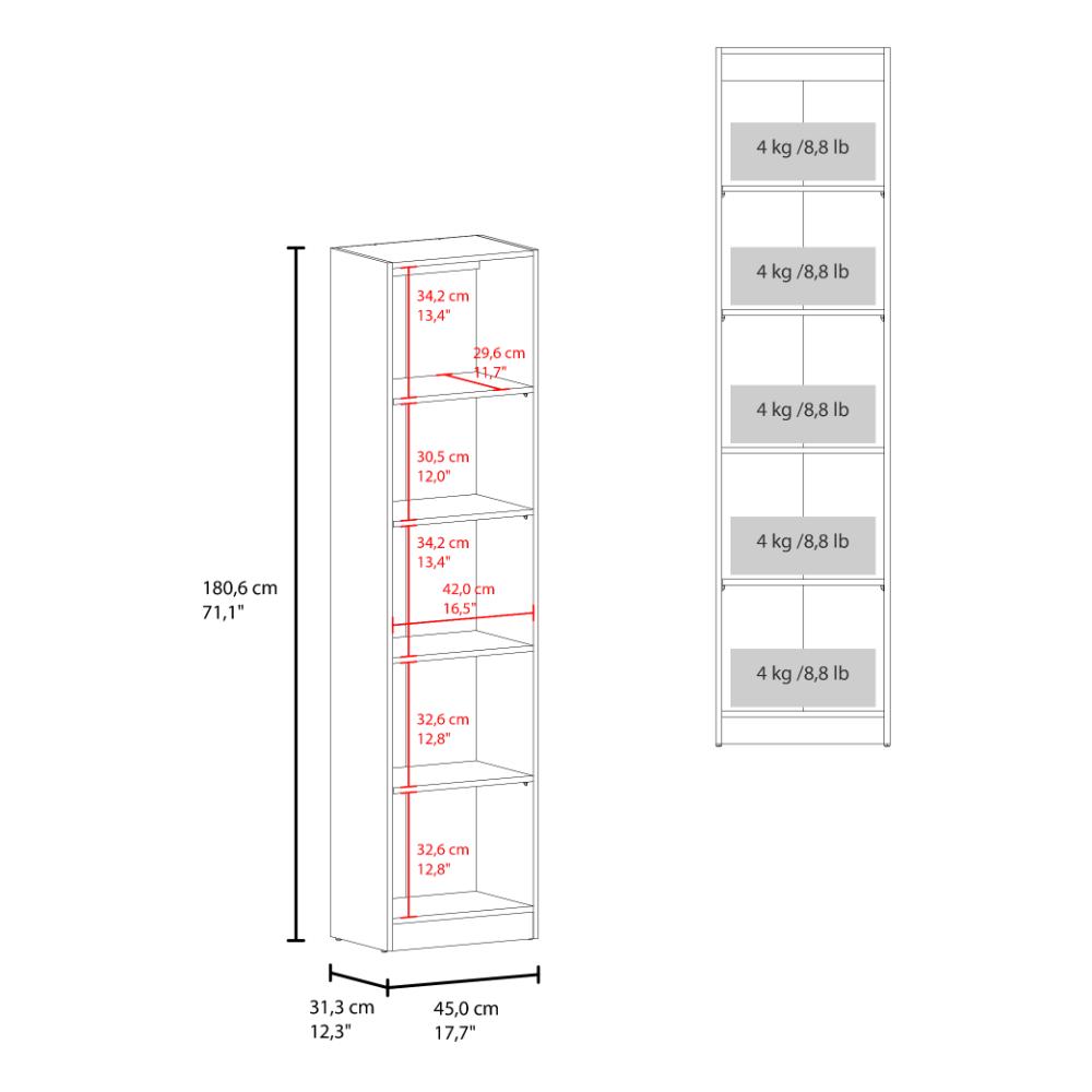 Estante Vitrina E6 Home E Una Puerta - 1c (vista 9)