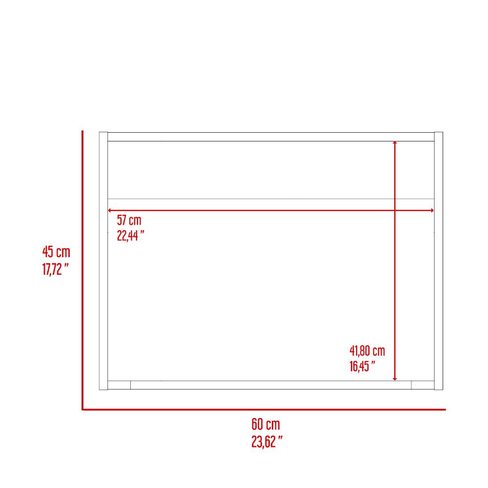 Mueble Para Microondas Eco, Blanco (vista 8)