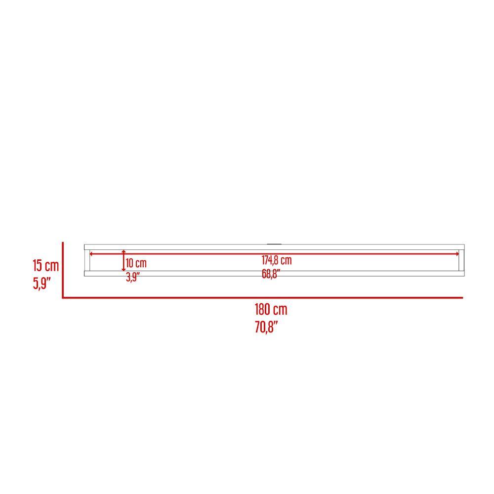 Panel Tv 75" Luft, Color Fresno (vista 7)