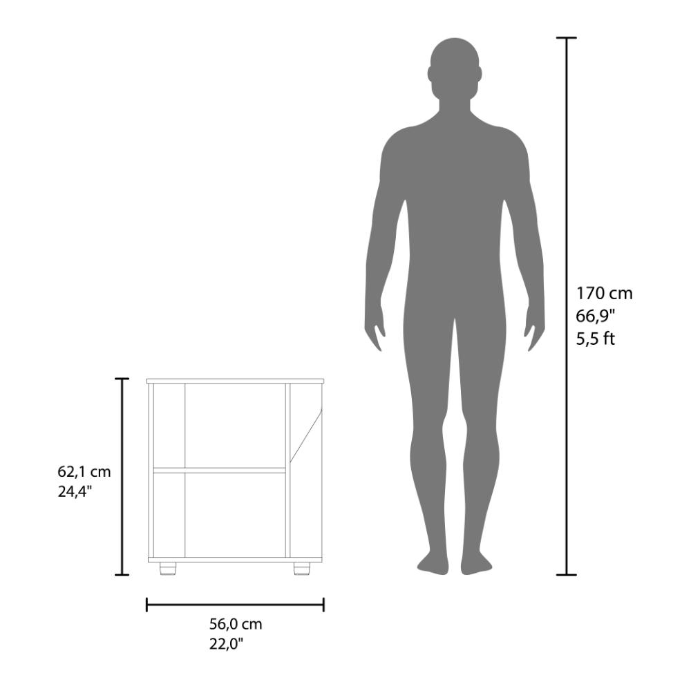Mueble Para Lavamanos Phillips Con Una Puerta, Blanco (vista 8)
