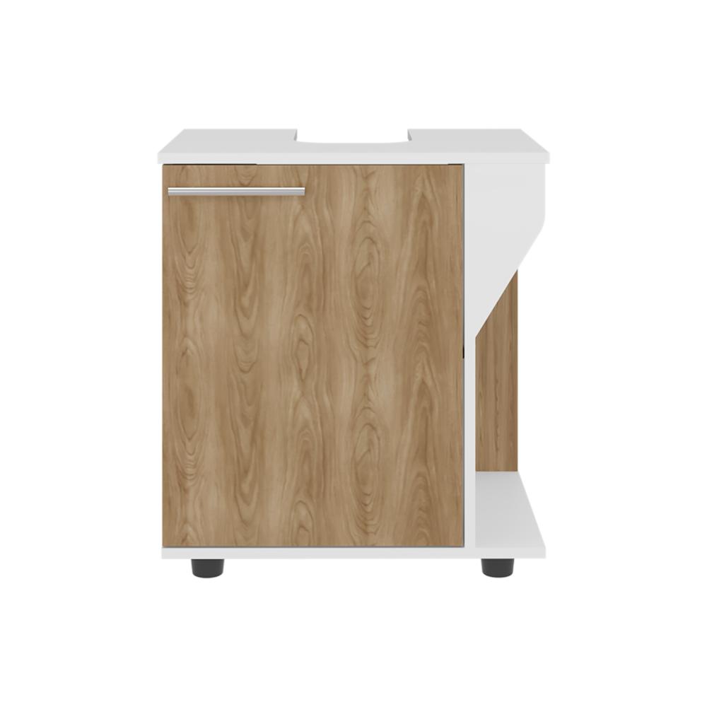 Mueble Para Lavamanos Phillips Una Puerta,  Blanco Y Fresno (vista 6)