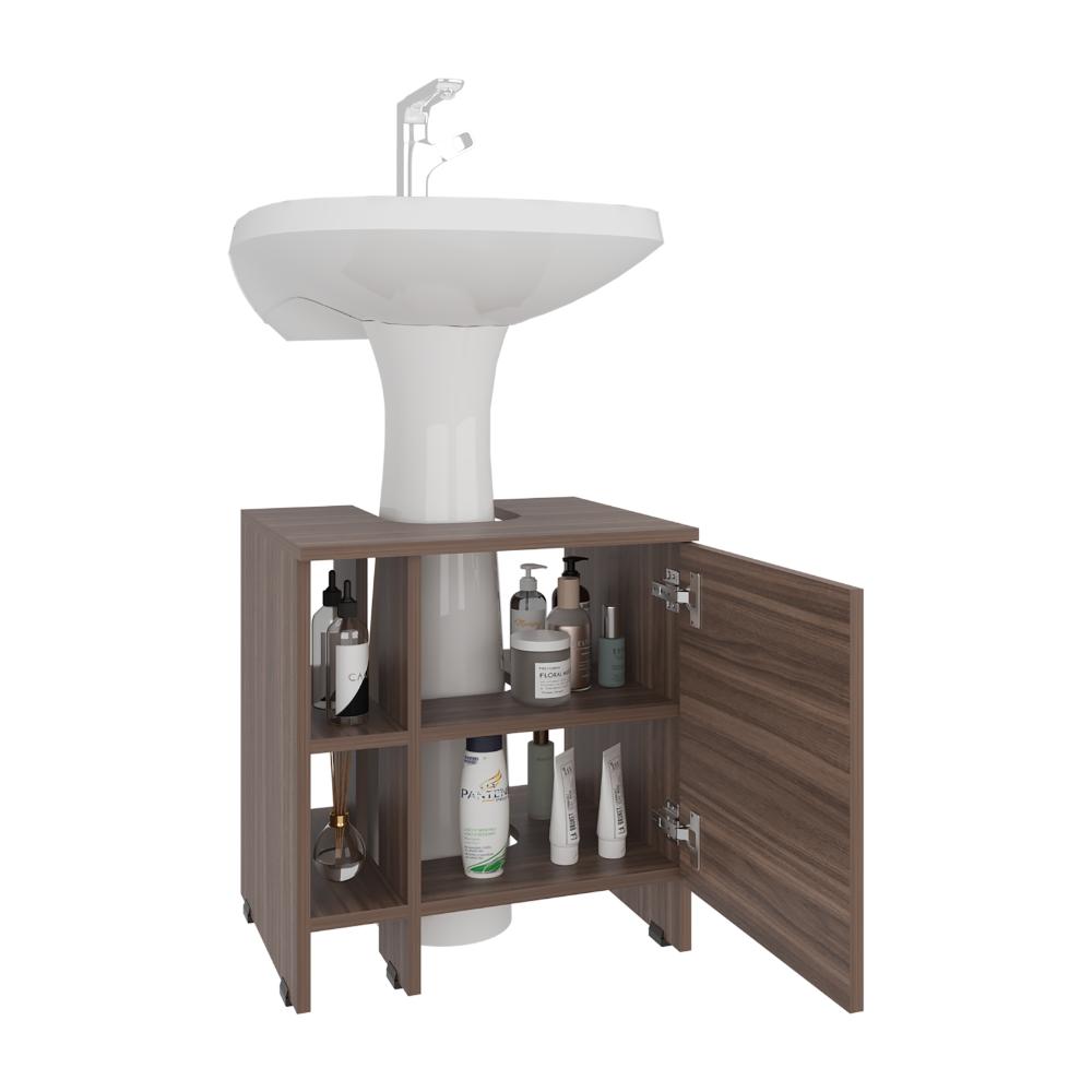 Optimizador Lavamanos Bath 47-A - Una Puerta, Avellana