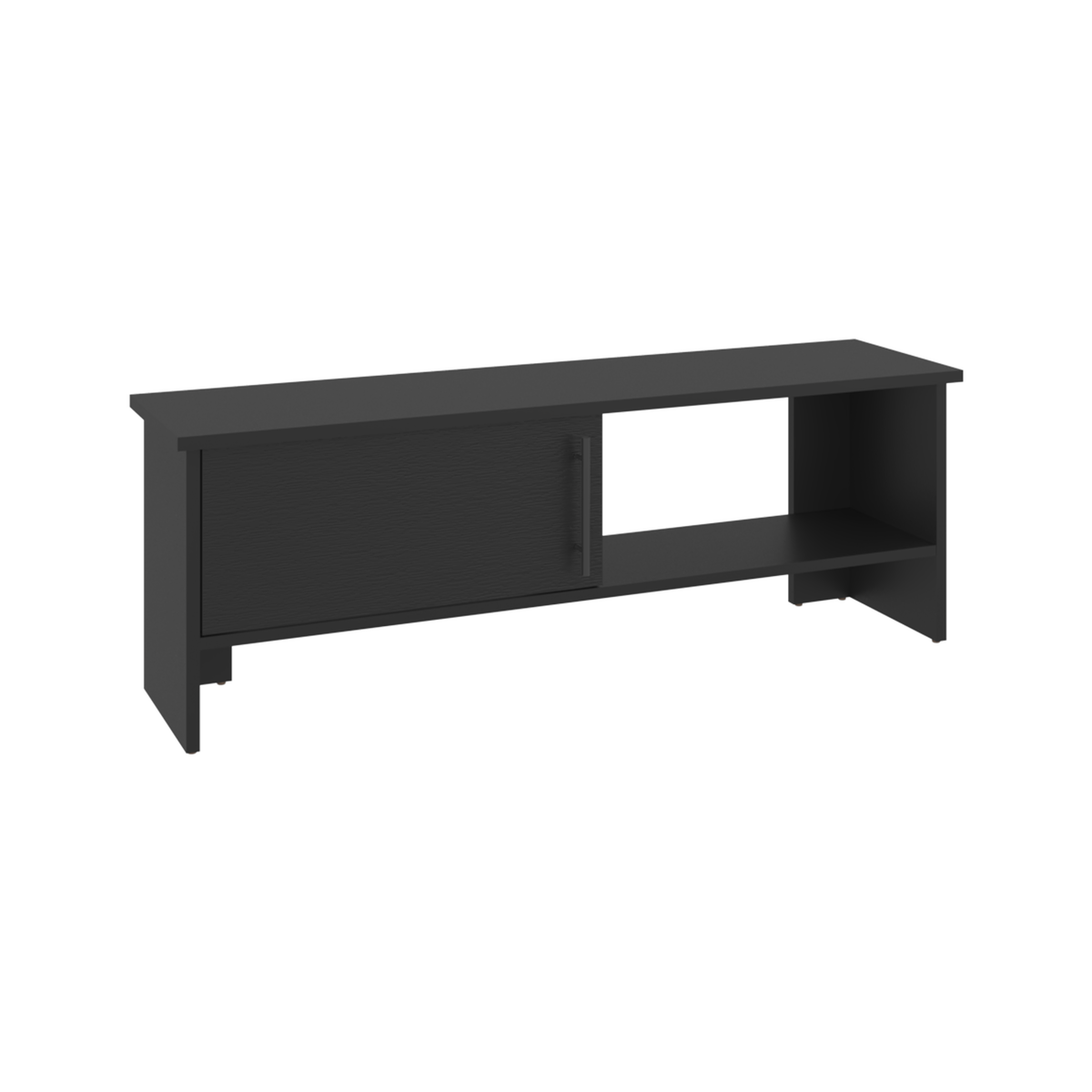 Rack Tv 65" Navia Una Puerta, Wengue (vista 4)