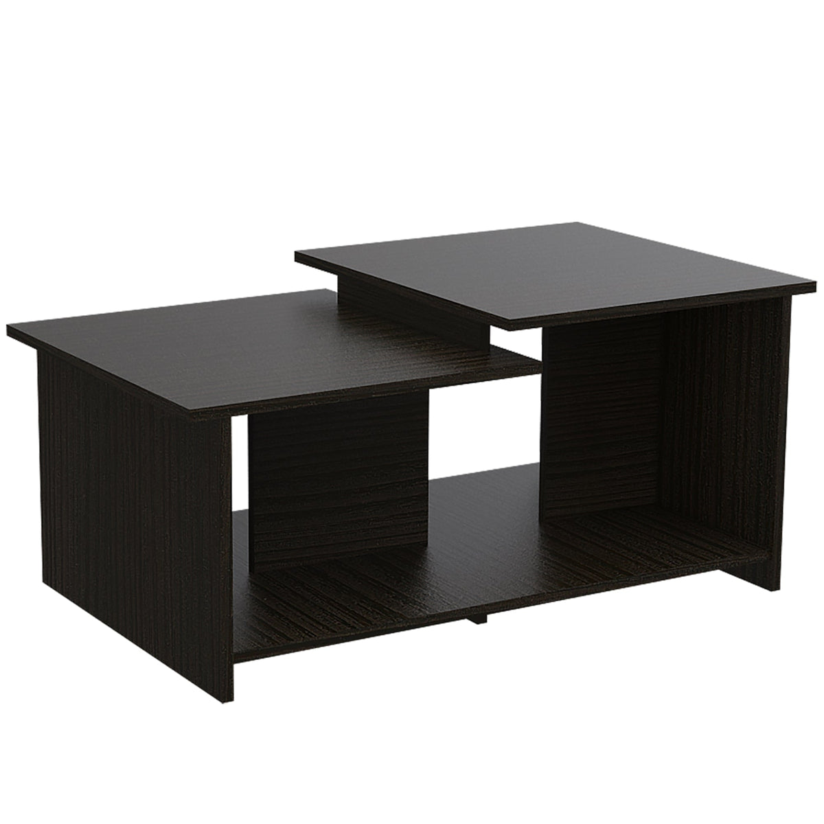 Mesa de Centro Wema Alto, Wengue, con Amplio Espacio Ideal Para Ubicar Decoraciones (vista 5)