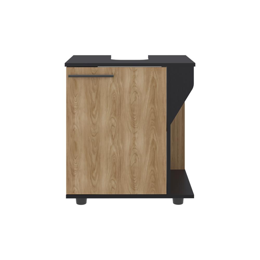 Mueble Para Lavamanos Phillips Una Puerta Wengue Y Fresno (vista 6)