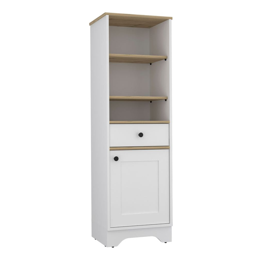 Mueble Optimizador Bath Bi Color Duna y Blanco Para Baño
