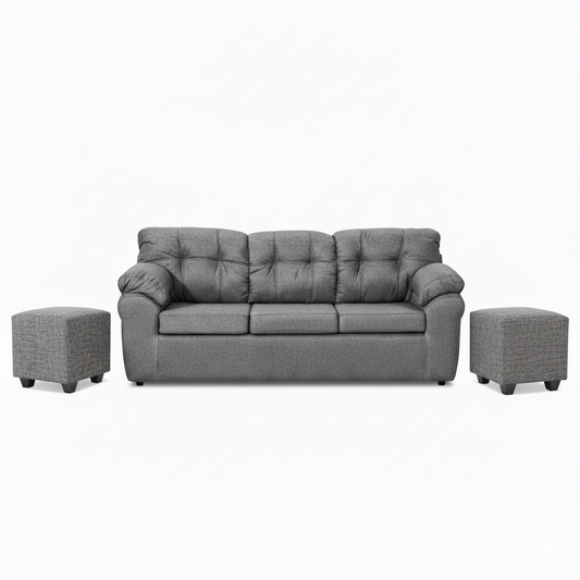 Living Polonia  3C+2 Pouf Tela