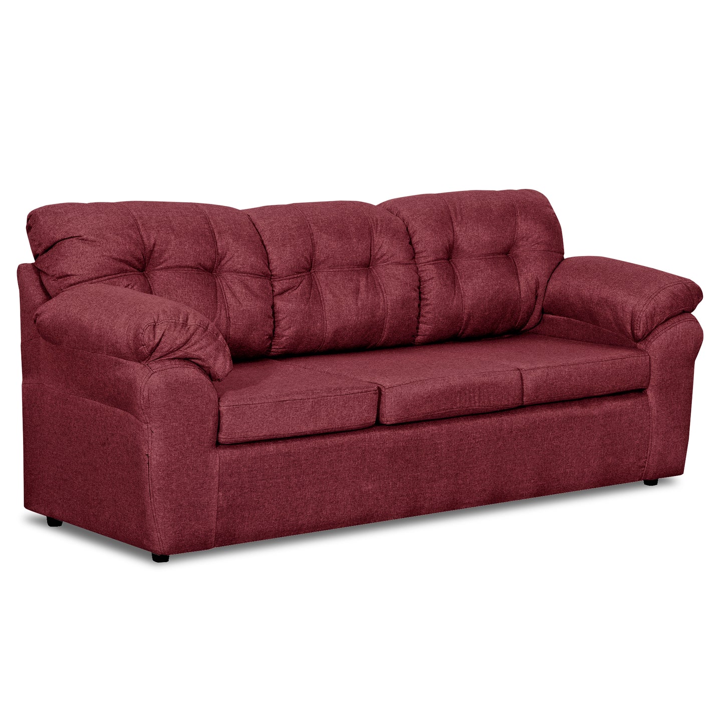 Sofá Polonia 3 Cuerpos Tela