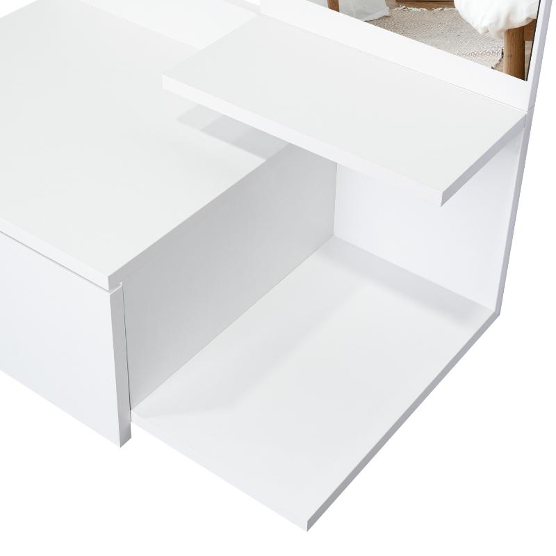 Mueble Recibidor Vienna, Recibidor Viena, Blanco, con un Cajón (vista 14)