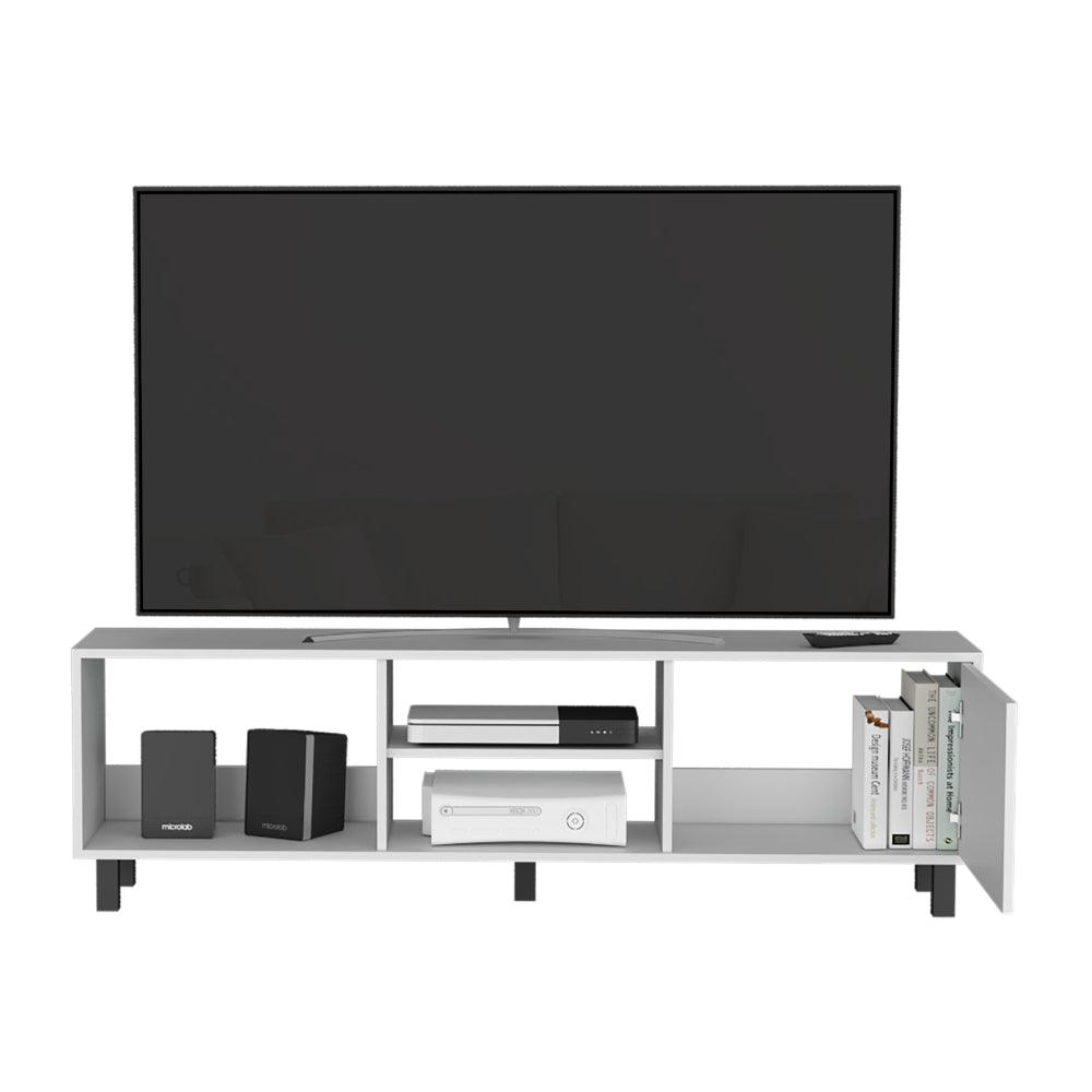 Rack Tv 65" Tunez Una Puerta, Color Blanco (vista 4)