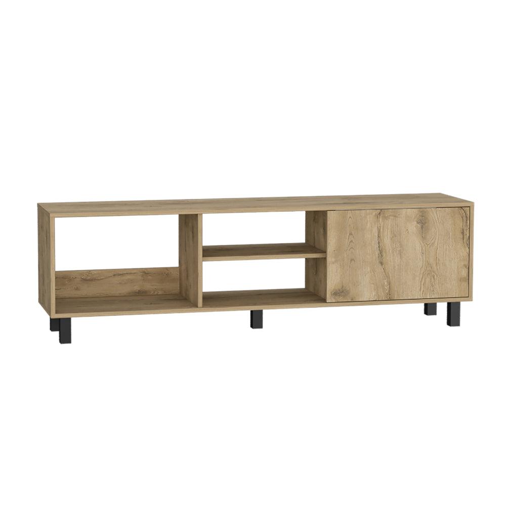 Rack Tv 65" Tunez Una Puerta, Color Macadamia (vista 5)