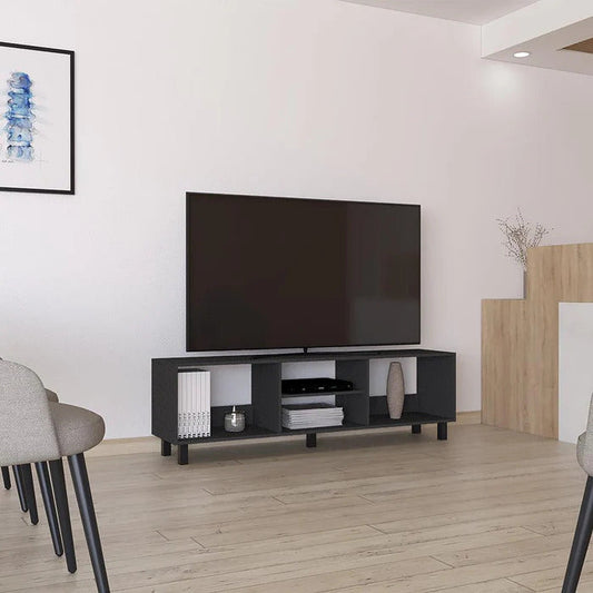 Mesa Para Tv Tunez, Wengue, Para Televisor Hasta 70 Pulgadas
