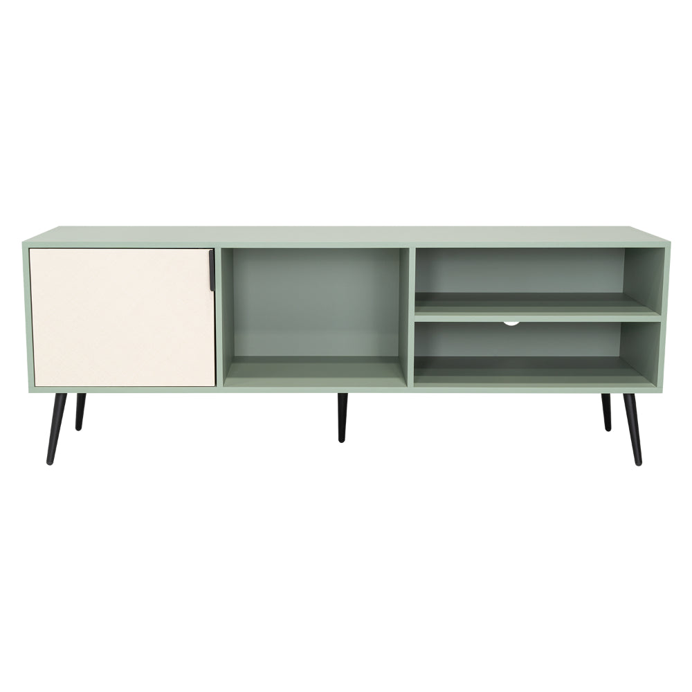 Rack Tv 65" Vulcan Una Puerta, Color Agave Y Toquilla (vista 5)