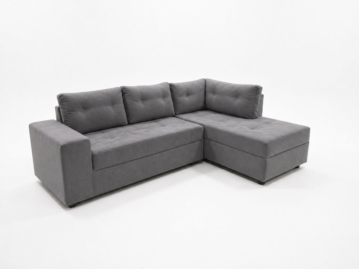 Sofa Seccional Praga Derecho Felpa