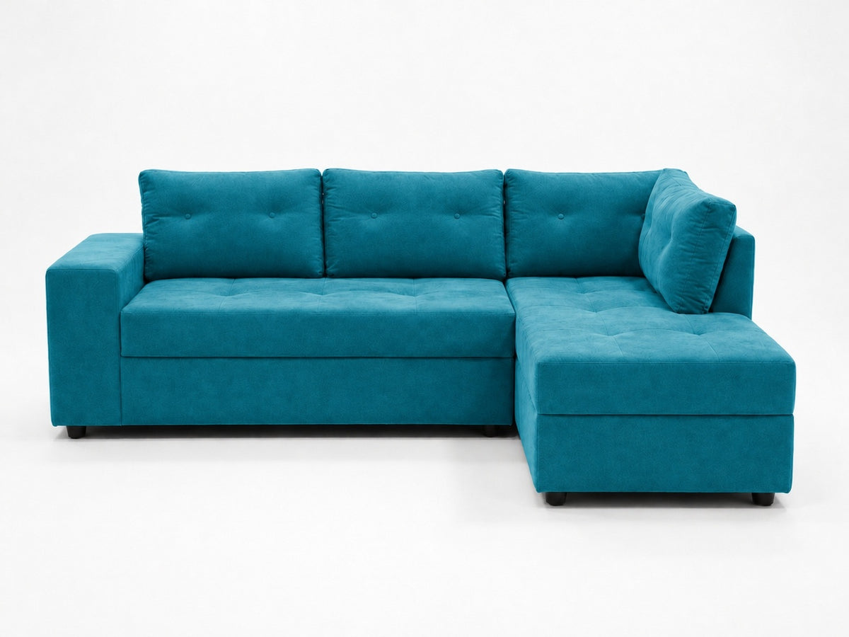Sofa Seccional Praga Derecho Felpa