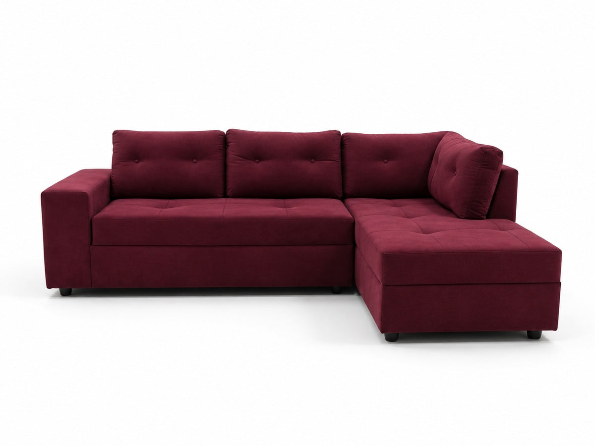 Sofa Seccional Praga Derecho Felpa