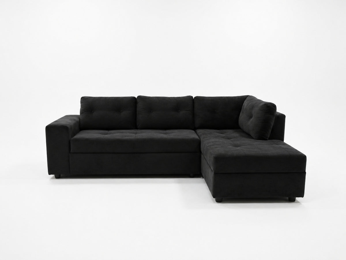 Sofa Seccional Praga Derecho Felpa